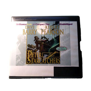 Peter and the Starcatchers by Dave Barry 7 CD Set Unabridged Audiobook Hard Case